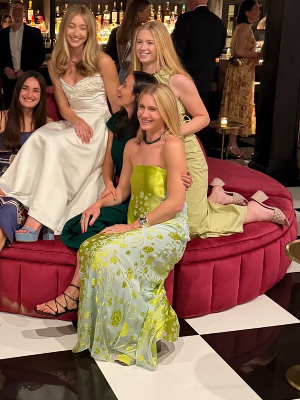 Christopher Esber Lime Green Floral Maxi Dress - Picture 5 of 5
